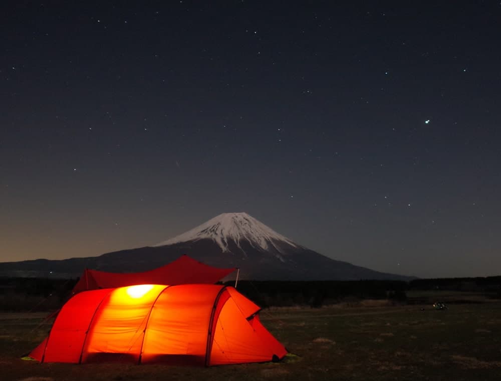 キャンプの写真